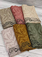 Полотенце жаккардовое для сауны бани 100 на 150 см Sikel home Турция в расцветках 6 шт в упаковке 03