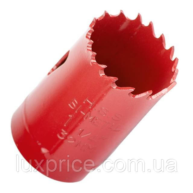 Свердел корончаcтий біметалічний 32 мм INTERTOOL SD-5632    Luxprice, фото 1