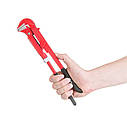 Ключ трубний 1.0", 90° INTERTOOL HT-0187   Luxprice, фото 4