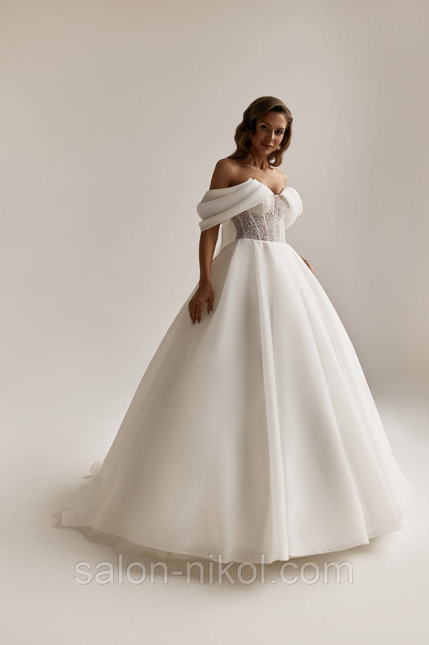 Свадебное платье № 10-23 - фото 3 - id-p1055544589