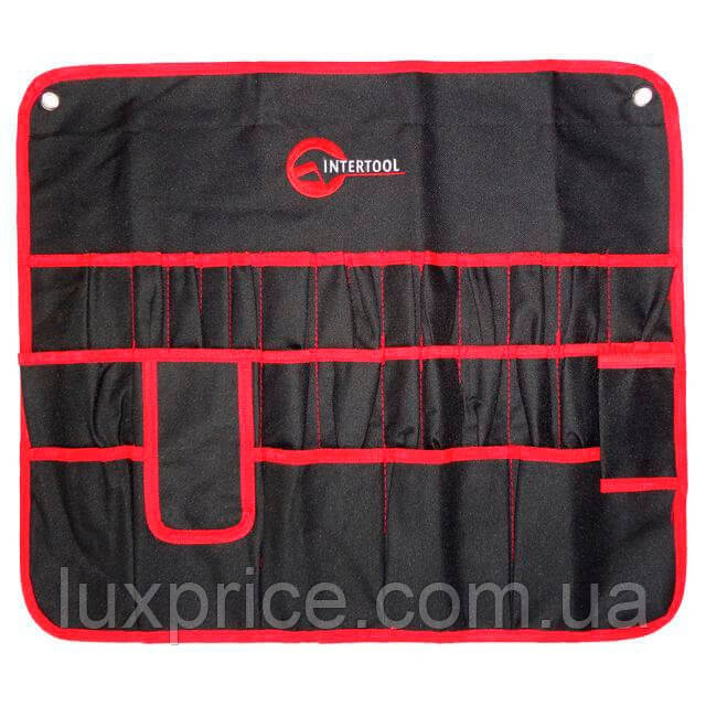 Чохол для інструменту 30 кишень 560x485 мм INTERTOOL BX-9010    Luxprice, фото 1