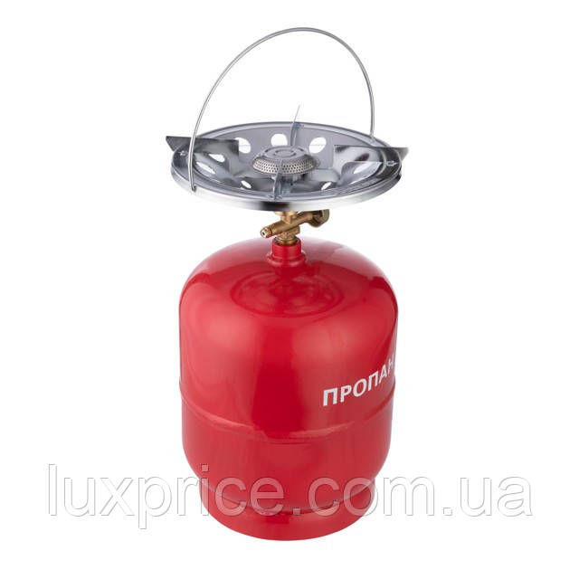 Комплект газовий кемпінговий 8 л. INTERTOOL GS-0008    Luxprice, фото 1