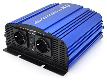 Перетворювач напруги, інвертор 12V-220V-1200W TommaTech MS-1200W 12B, Модифікований сінусоід