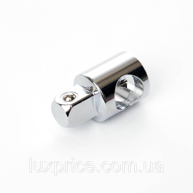 Перехідник з отвором для воротка CrV 3/8(М) x 1/2(П) APRO 257104   Luxprice