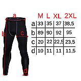 Легінси Pro combat Лосіни компресійні тайси компрессионые тайсы, фото 8