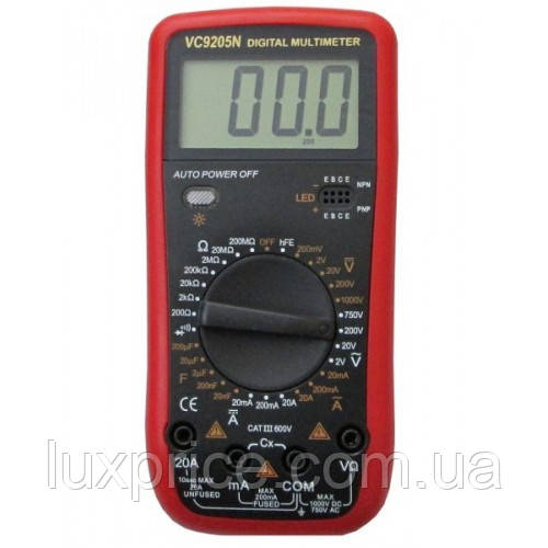 Мультиметр Digital UT-9205N Цифровий Мультиметр Тестер    Luxprice