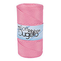 Плоский шнур поліефірний Bugeto Soft Ribbon, колір Барбі