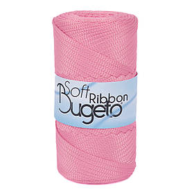 Плоский шнур поліефірний Bugeto Soft Ribbon, колір Барбі