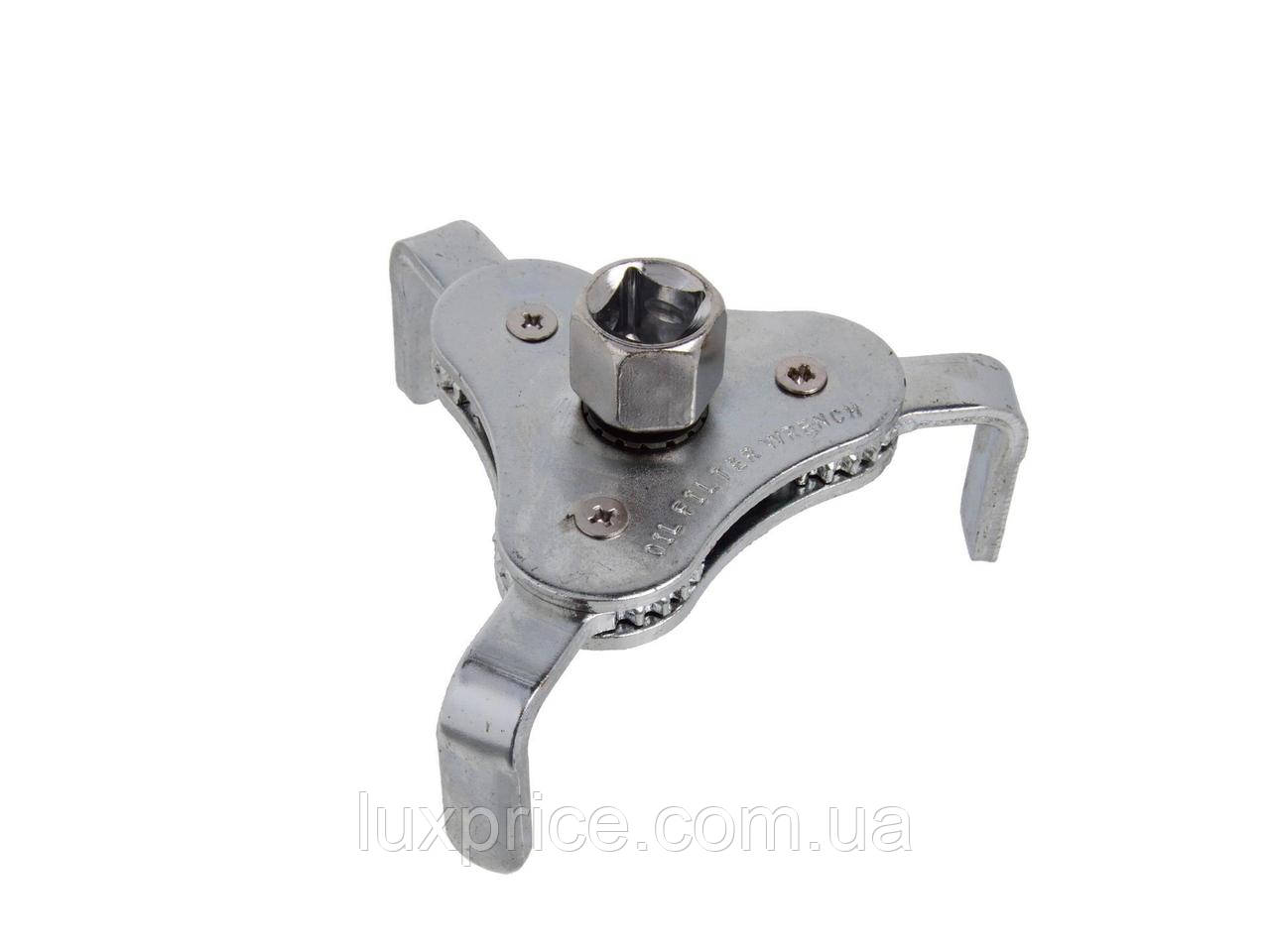 Ключ для мас.фільтрів 1/2" краб 60-120мм, G02551 GEKO    Luxprice, фото 1