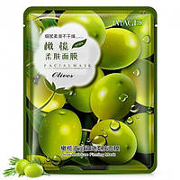 Тканевая питательная маска IMAGES Pure Source Chinese Olive с маслом оливы 40г.