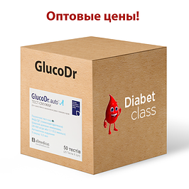 Оптові ціни тест-смужки GlucoDr