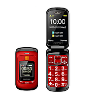 Мобильный телефон Gzone F899 (Mafam F899) red. Touch dual screen. Flip