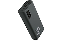 Powerbank / Зовнішній акумулятор/павербанк/Winner Group Powerbank / 22.5W / 30000 mAh / Black