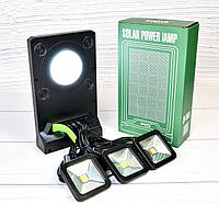 Потужна багатофункціональна зарядна станція - повербанк на сонячній батареї ZO-X501