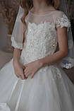 ПЕРШЕ ПРИЧАСТЯ сукня ANABEL біле плаття ФАТА, фото 2