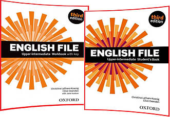 English File Upper-Intermediate. Student's+Workbook. Комплект книг з англійської мови. Підручник+Зошит. Oxford