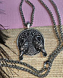 Кулон "Два ворона на родовому дереві" на ланцюжку від студії LadyStyle.Biz, фото 10