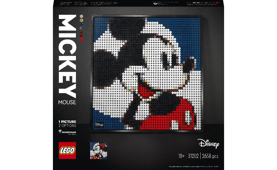 Конструктор Лего LEGO ART Disney's Mickey Mouse
