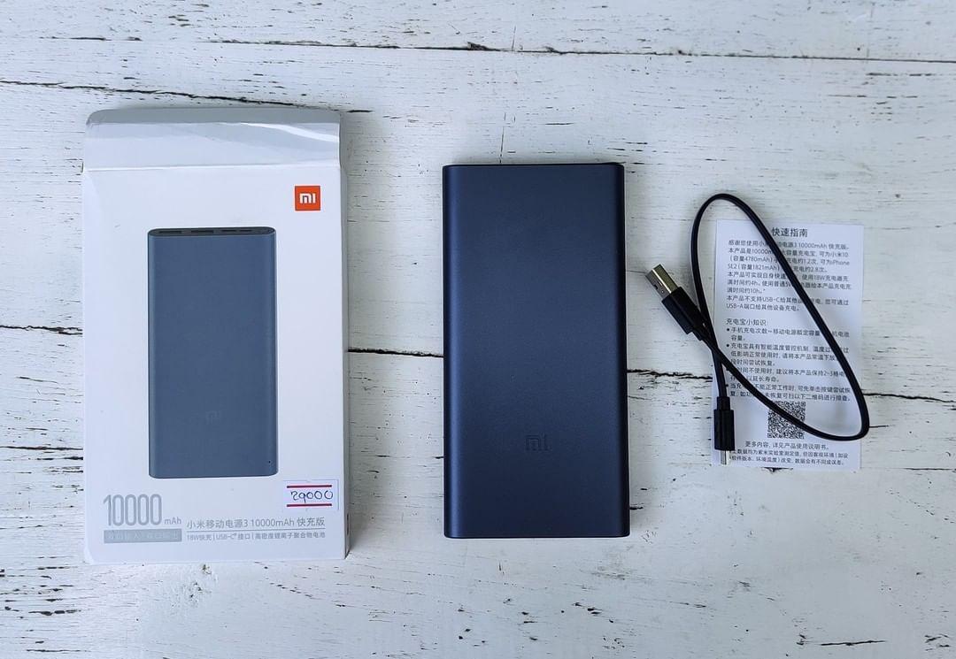 Повербанк Xiaomi Mi PowerBank 3 10000 mAh, сяоми, батарея, редми, цена ...