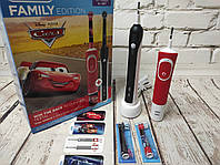 Набор зубных щеток Braun Oral-B Pro 700 (D16.513.1U) + Kids Cars (D100.410.2K) Family Edition ms