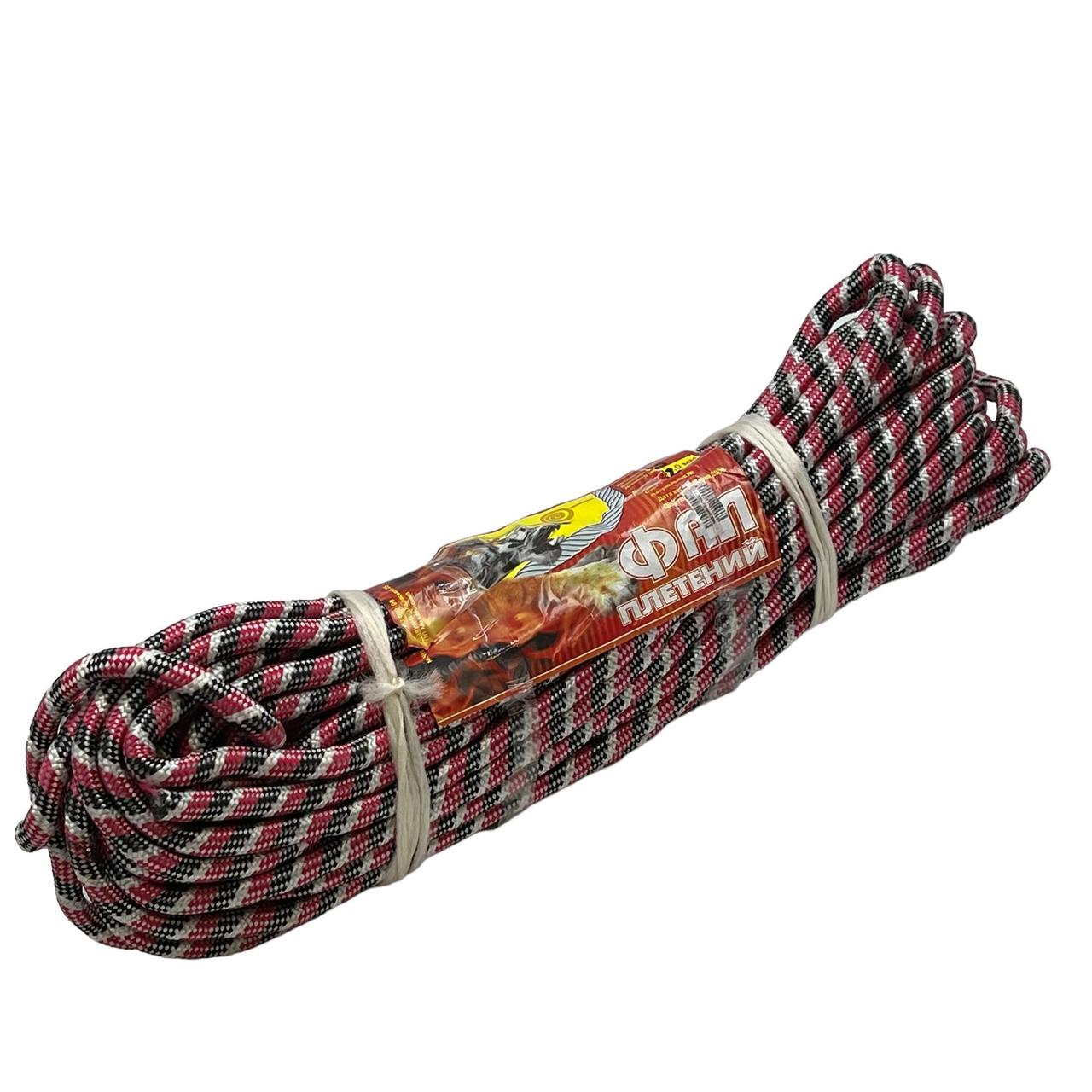 Фал плетеный 12мм-25м полипропиленовый (с наполнением) Дилонг П-4 (ID ...