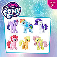 Набір литий поні My Little Pony 6 поні 9 см від Hasbro Оригінал зі США