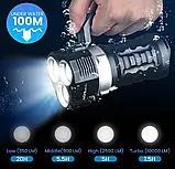 Ліхтар для дайвінгу  Sofirn SD01Pro  10000lm  , 3*Cree  XHP50.2, фото 4