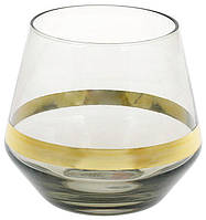 Набор стаканов 4 штуки Etoile 500мл дымчатый серый прозрачные