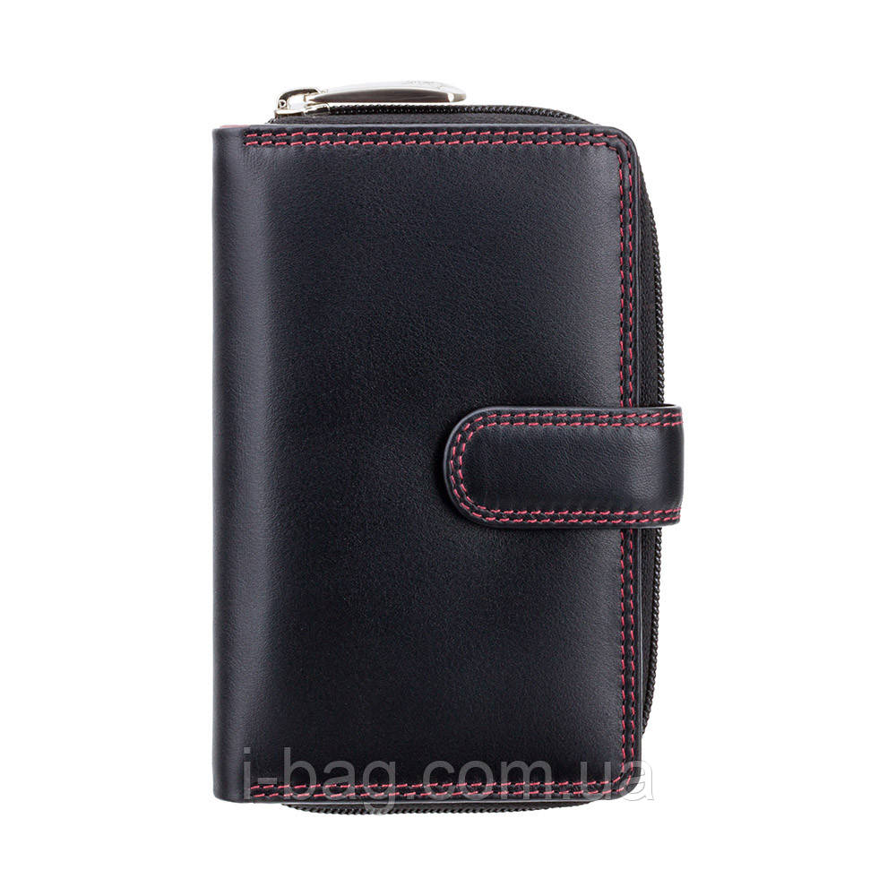 Гаманець жіночий Visconti CD22 Ruby (Black Red)