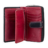 Гаманець жіночий Visconti CD22 Ruby (Black Red), фото 3
