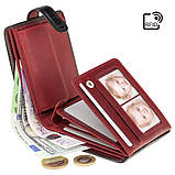 Гаманець чоловічий Visconti TR35 Atlantis c RFID (Black Red), фото 5
