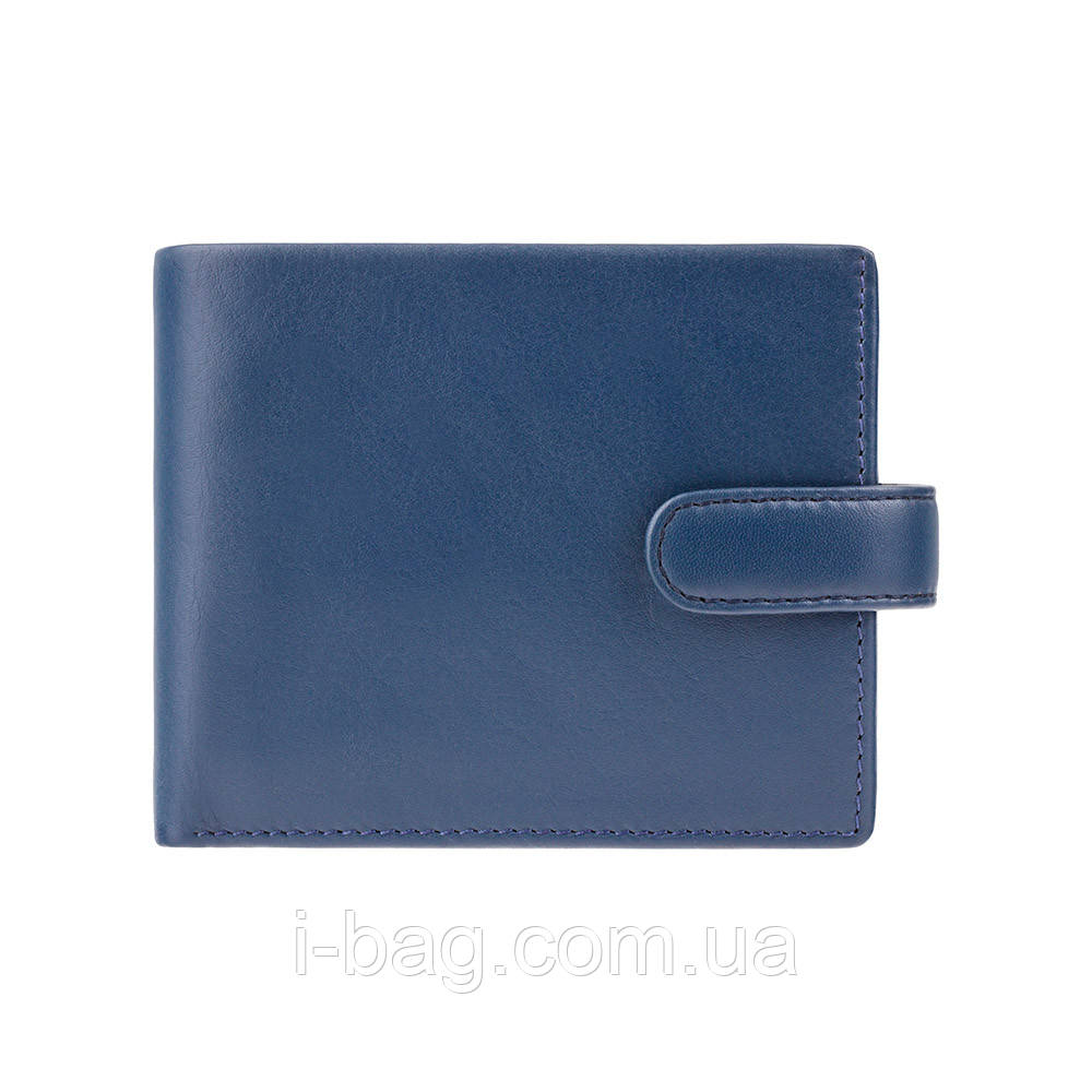 Гаманець чоловічий Visconti PM102 Leonardo c RFID (Blue Mustard), фото 1