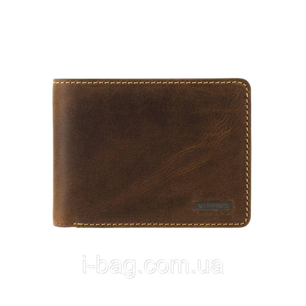 Стильна вінтажна шкіряна дорожня сумка сіра 7071J, фото 1