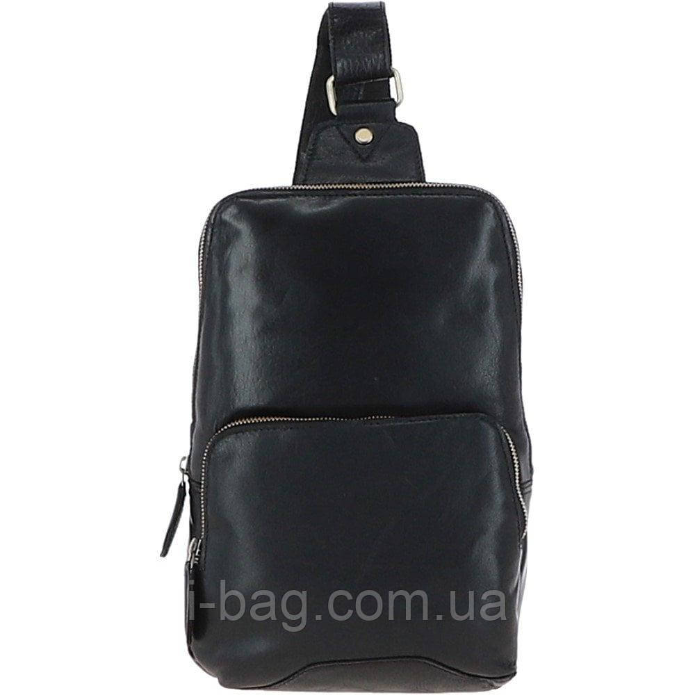 Cумка нагрудна Ashwood G39 Black (Чорний)