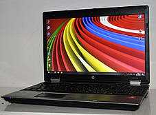 Ноутбук HP 6555b/15.6"/AMD Turion II P520 2 ядра 2.3GHz/6GB DDR3/240GB SSD NEW/Radeon HD 4200/Win10/АКБ NEW, фото 2