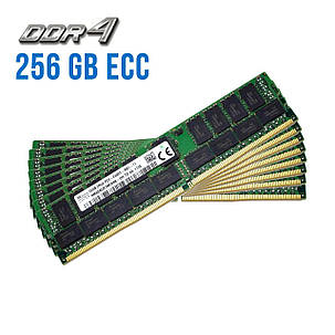 Комплект: Серверна оперативна пам'ять Hynix / 256 GB (8x32 GB) / 2Rx4 PC4-2400T / DDR4 ECC / 2400 MHz, фото 2