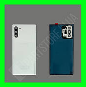 Кришка Samsung Note 10 N970 White зі склом камери