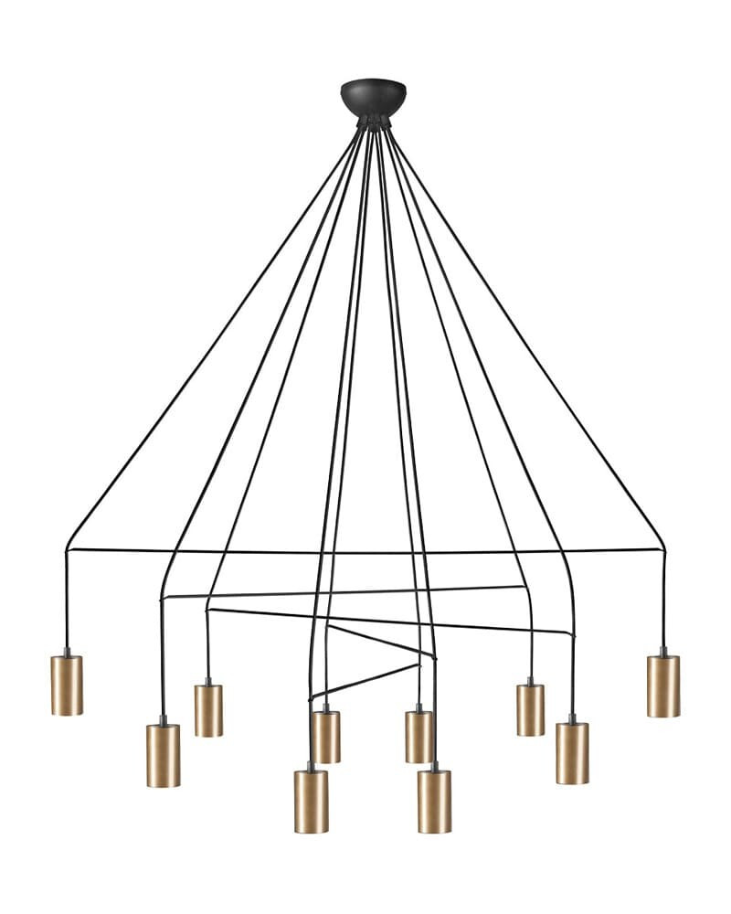 Люстра Nowodvorski 7954 Imbria Solid Brass X