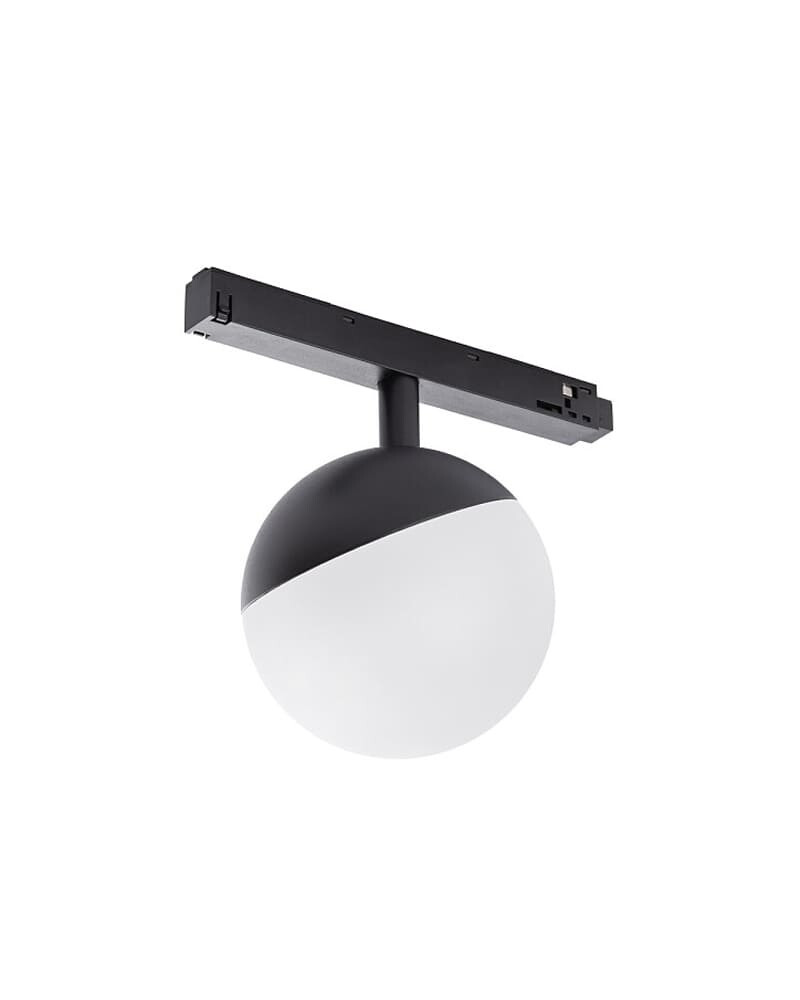 Магнітний трековий світильник Nowodvorski 10152 LVM Lid Led 1x8w 3000к 650Lm IP20 Bl, фото 1