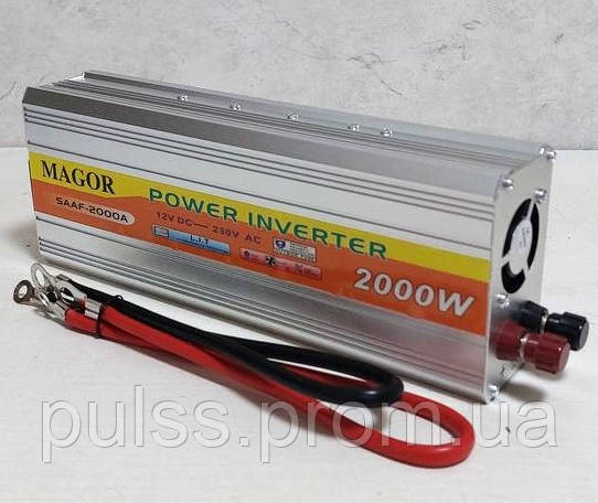 Купить Авто инвертор 12V-220V 2000W преобразователь напряжения 12 в ...