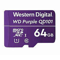 Карта памяти Western Digital MICRO SDXC QD101 64GB UHS-I WDD064G1P0C WDC z18-2024