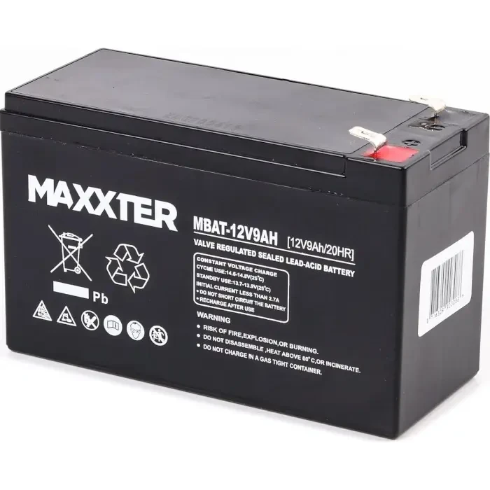 Акумулятор Maxxter MBAT-12V 9 AH