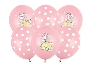 PD 12" Слонник на выписку девочки Розовый   Мін.замовлення 5 шт