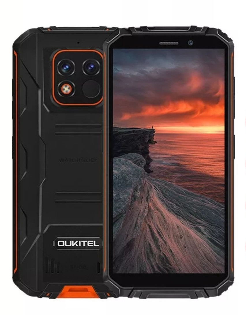 Захищений смартфон Oukitel WP18 PRO Orange NFC 4/64GB акумулятор 12500мАч НОВИНКА
