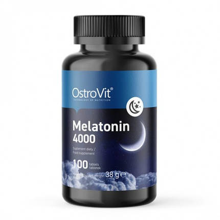 OstroVit Melatonin 4000 100 tabs, фото 1