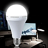 Акумуляторна лампочка з цоколем ARS для аварійного вимкнення LED лампа до 4 годин роботи без мережі, фото 3