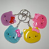 Брелок сувенір з котом Hello Kitty 4*4,5 см, фото 4