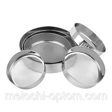 Ситорушаж для борошна з неіржавкої сталі набір 6 шт.