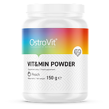 Вітамінно-мінеральний комплекс OstroVit Vit&Min Powder 150 g (Peach)