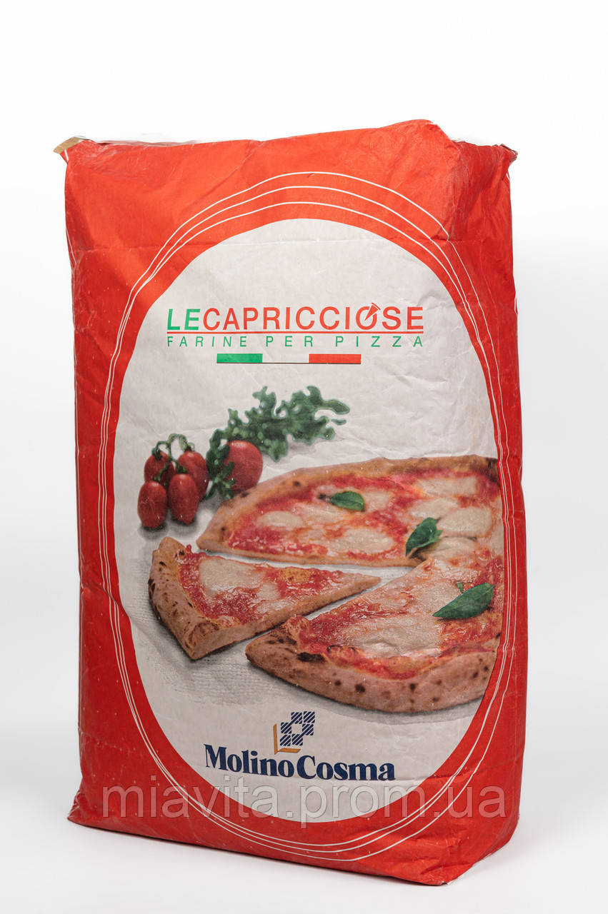 Італійське борошно для піци CAPRICCIOSA ROSSA - фото 3 - id-p1647642585